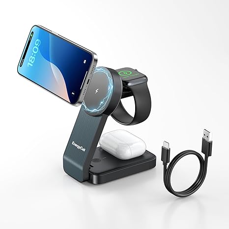 3-in-1 Foldable Wireless Charging Station | Simplify Your Desk